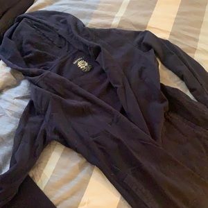 Lucky Brand Hooded sweater with a wrap